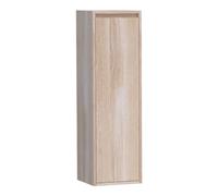 BRAUER Adore Armoire de salle de bains - 120x35x35cm - avec 1 porte sans poignée à ouverture à gauche lames chêne naturel HK-AD120LLEN