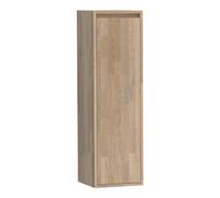 BRAUER Adore armoire de salle de bains - 120x35x35cm - avec 1 porte sans poignée ouvrant à gauche chêne abouté gris HK-AD120LVEG