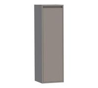 BRAUER Adore colonne de salle de bains - 120x35x35cm - avec 1 porte sans poignée ouvrant à gauche taupe mat HK-AD120LMT