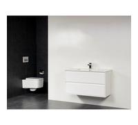 BRAUER Adore meuble de salle de bains 80cm blanc haute brillance sans miroir SW1198387/sw3154