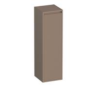 BRAUER Adore Wavy armoire haute 120 avec 1 porte sans poignée ouvrant vers la droite mat moka HK-ADW120RMM