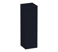 BRAUER Adore Wavy armoire haute 120 avec 1 porte sans poignée ouvrant vers la gauche noir mat HK-ADW120LMZ
