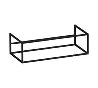 BRAUER Believe Meuble sous lavabo Frame 100 Noir mat 99x30x45,5cm Inox Noir mat OK-BE100MZ