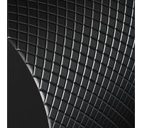 Brauer Black Carving douche thermostatique à effet pluie avec bouton poussoir 52 30cm pommeau de douche douche murale courbée barre de douche à main flexible de douche raccord mural coudé noir mat 5-S