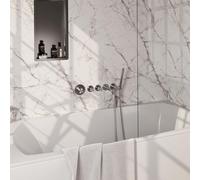 Brauer Brushed Edition Mitigeur bain encastrable thermostatique avec bec déverseur, douchette et partie encastrable Nickel brossé PVD 5-NG-022