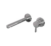 Brauer Chrome Edition Mitigeur lavabo encastrable poignée type S1 ColdStart rosaces rondes chrome poli 5-CE-004-S1-65