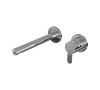 Brauer Chrome Edition Mitigeur lavabo encastrable poignée type S4 ColdStart rosaces rondes chrome poli 5-CE-004-S4-65