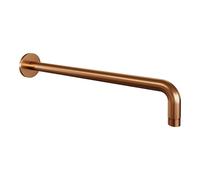 Brauer Copper Edition bras mural - courbé - 40cm - PVD - cuivre brossé 5-GK-5504