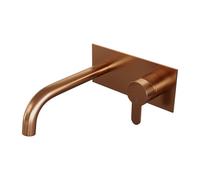 Brauer Copper Edition Mitigeur lavabo encastrable ColdStart avec partie encastrable poignée type B4 cuivre brossé PVD 5-GK-004-B4