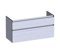 BRAUER Delight Edge meuble sous lavabo 120 2 tiroirs softclose - sans poignée - 1 découpe pour le siphon - Forest Seashell OK-DLE120-1FS