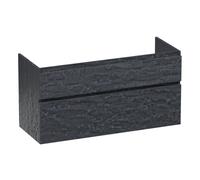 BRAUER Delight meuble sous lavabo - 120x46x60cm - 2 tiroirs à fermeture douce - sans poignée - 1 découpe pour le siphon - Damas OK-DL120-1DA