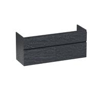 BRAUER Delight meuble sous lavabo - 140x46x60cm - 4 tiroirs à fermeture douce - sans poignée - 2 découpes pour siphon - Damas OK-DL140DA