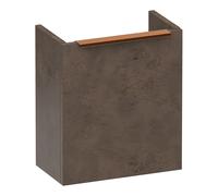 BRAUER Elevate meuble de lavabo pour lave-mains 40 sans poignée rapportée avec 1 porte ouvrant à gauche Erosion FO-EL40LER