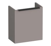 BRAUER Elevate meuble lave-mains 40 sans manette de pose avec 1 porte ouvrant vers la gauche mat taupe FO-EL40LMT