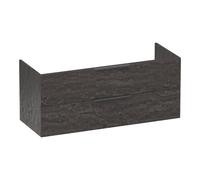 BRAUER Elevate meuble sous lavabo 120 excl. poignées à poser 2 tiroirs softclose et 1 découpe pour le siphon - Damas OK-EL120-1DA