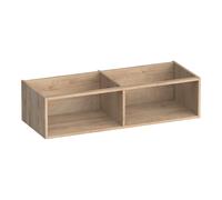 BRAUER Flourish colonne latérale - 119x30x45,5cm - avec 2 compartiments de rangement Forest Wheat MD-FL120FW