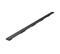 Brauer Grille de caniveau de douche - 160cm - noir mat DR-LOSSR160S