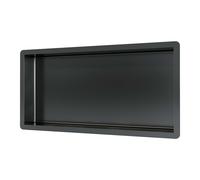 Brauer Gunmetal Edition Niche encastrable - 60x30cm - PVD - gunmetal brossé 5-GM-146