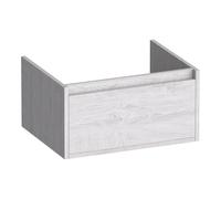 BRAUER Hope meuble sous lavabo - 59x30x45.5cm - 1 tiroir à fermeture douce sans poignée - 1 découpe pour le siphon - Forest Seashell OK-HP60FS