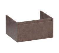 BRAUER Hope meuble sous-lavabo - 59x30x45.5cm - 1 tiroir à fermeture en douceur sans poignée - 1 découpe pour siphon - Erosion OK-HP60ER