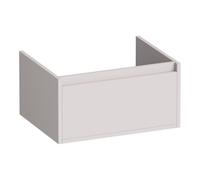 BRAUER Hope meuble sous lavabo - 59x30x45.5cm - 1 tiroir softclose sans poignée - 1 découpe pour siphon - mat sable OK-HP60MS