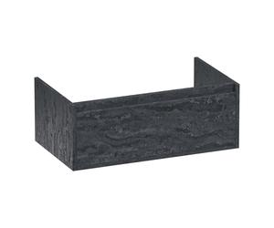 BRAUER Hope meuble sous-lavabo - 80x30x45.5cm - 1 tiroir softclose sans poignée - 1 découpe pour siphon - Damas OK-HP80DA