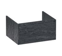 BRAUER Hope Meuble sous vasque - 59x30x45.5cm - 1 tiroir softclose poignée intégrée - 1 découpe pour siphon - Damascus OK-HP60DA