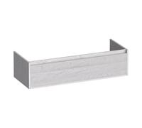 BRAUER Hope Wavy meuble sous-lavabo 120 1 tiroirs softclose - sans poignées - 2 découpes pour siphon - Forest Seashell OK-HPW120-2FS