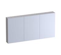 BRAUER Impress armoire de toilette - 140x70x15cm - sans éclairage - avec 3 portes miroir double face - Forest Seashell SK-IM140FS