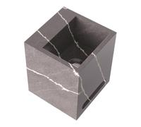 BRAUER Nova lave-mains suspendu 25 incl. fixation invisible avec 0 trous de robinet aspect marbre Copper Brown FO-NO250CB