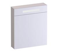 BRAUER Promise Deluxe armoire de toilette - 60x70x15cm - avec éclairage 1 porte miroir double face à droite mate sable SK-PRD60RMS