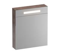 BRAUER Promise Deluxe armoire de toilette - 60x70x15cm - avec éclairage direct 1 porte de miroir double face ouvrant à droite Erosion SK-PRD60RER