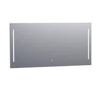BRAUER Pyrite miroir - 140x70cm - rectangulaire - avec éclairage LED direct avec fonction de gradation et commande tactile SP-PY140RH