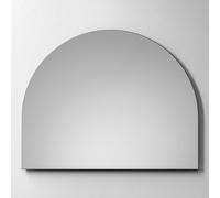 BRAUER Ruby Deluxe arch miroir 120x95x3.5cm avec éclairage aluminium brossé SP-RUD120RB
