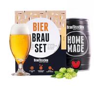 Braufässchen | Kit de Brassage de bière à brasser soi-même | Pils en fût de 5 litres | Prêt en 7 Jours | Cadeau pour Homme, ami ou père | Cadeau de bière