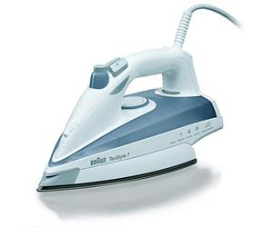 Braun 0X12711021 Fer à Repasser Plastique Blanc/Gris 28 x 11 x 14 cm