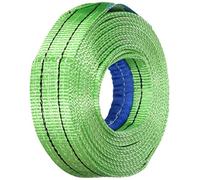 Braun 20062HB Sangle de Levage avec Boucles renforcées, capacité de Charge 2000 kg Vert 6 m