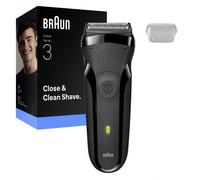 Braun 300s Noir Rasoir Électrique Rechargeable Wet Dry