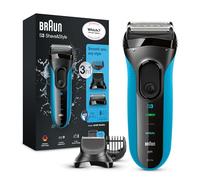 Rasoir électrique Braun Série 3 Shave & Style Wet & Dry 3010BT Noir et Bleu Bleu G