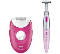 Braun Silk-épil 3 81711457 épilateur 20 pince(s) Rose, Blanc