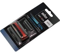 Braun 67091064 Grille de rasage rouge métallisé pour rasoir pour hommes CruZer 3