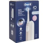 Oral-B iO Series 2 Brosse à dents électrique, 1 brosse, 3 modes de brossage pour les soins dentaires, technologie magnétique, étui de voyage, conçue par Braun, rose calm