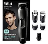Tondeuse - BRAUN - Series 3 MGK3420 - 6-en-1 - Autonomie 50 min - Pour Hommes