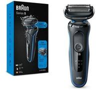 Braun 51-B1000s Rasoir à grille Noir, Bleu