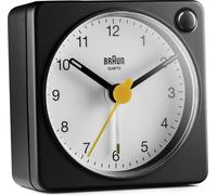 Braun BC 02 XBW Réveil à quartz noir et blanc