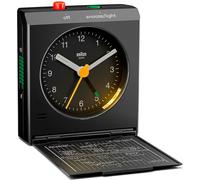 Braun BC 05 B Réveil à quartz pliable noir