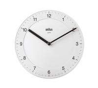 Braun BC06W Horloge à quartz Rond Blanc