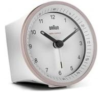 Braun BC07 Réveil à quartz Rose, Blanc