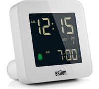 Braun BC 09 W-DCF Réveil radio multibande blanc