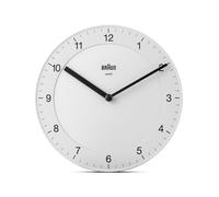 Braun BC06W Horloge à quartz Rond Blanc